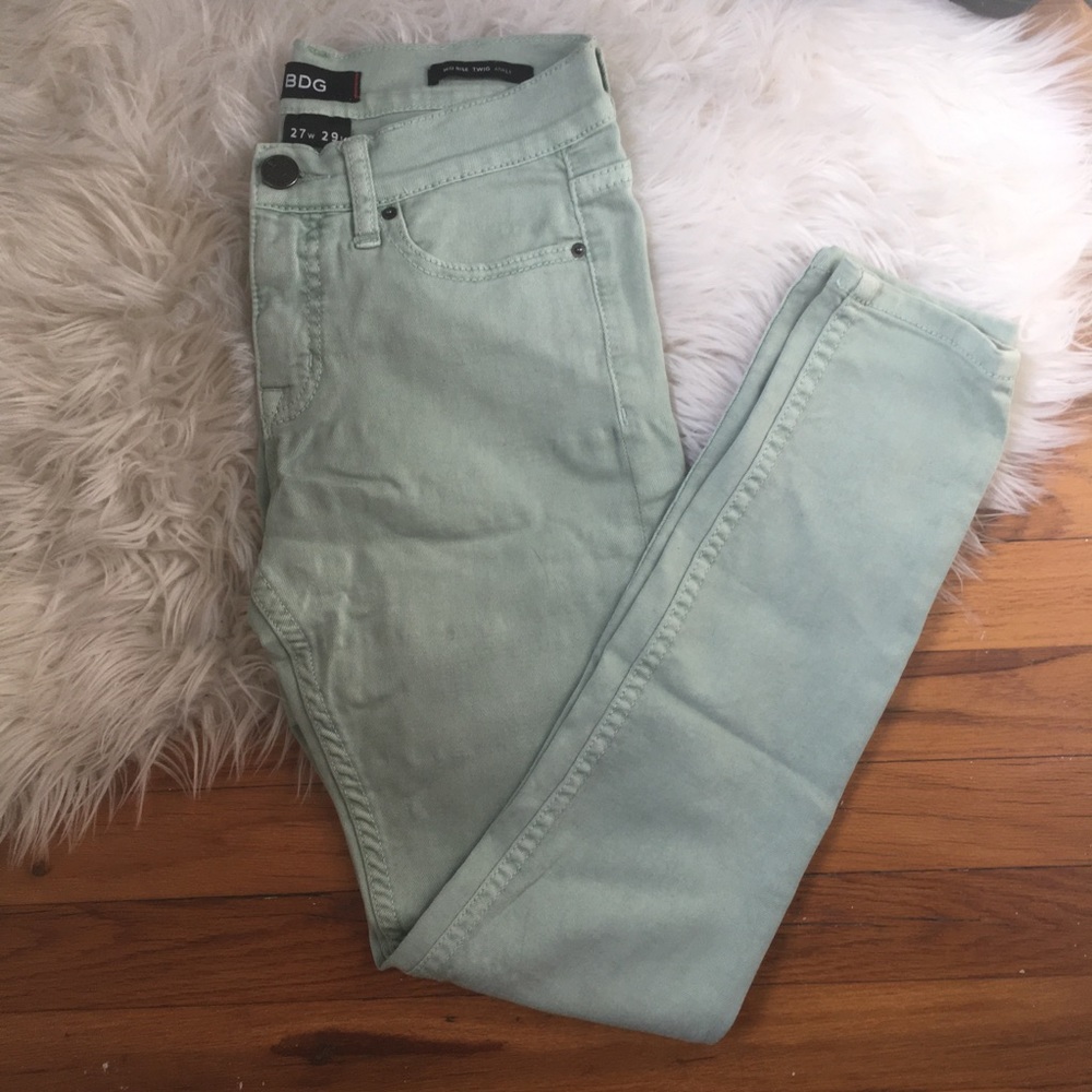 Mint urban outfitters skinny jeans